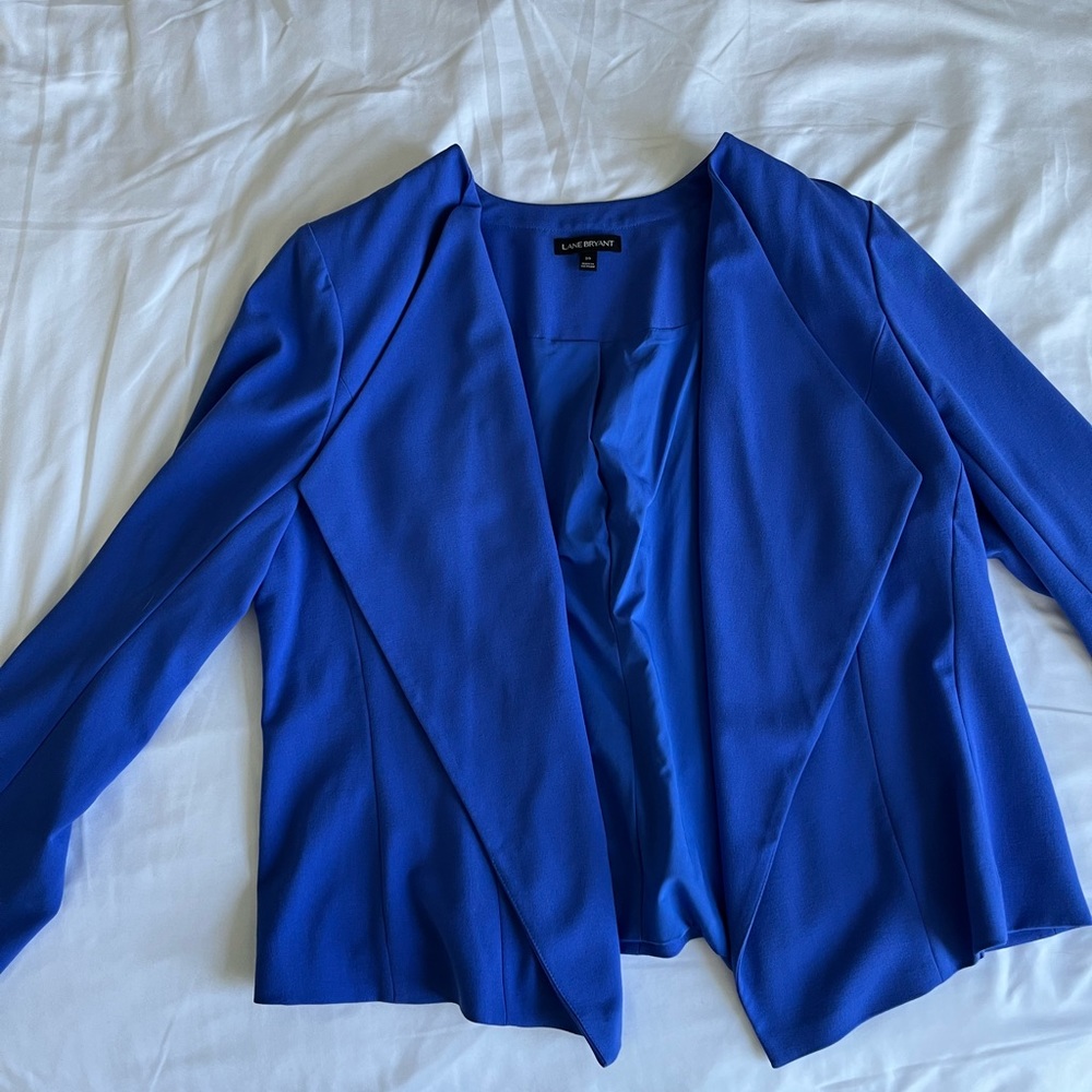 Lane Bryant Blazer Blue